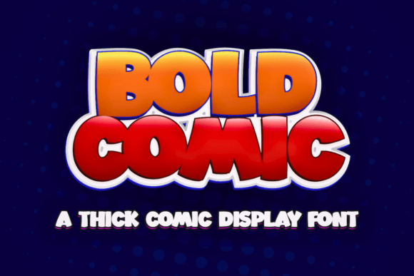 Bold Comic: The Perfect Display Typeface for Creative Branding Projects