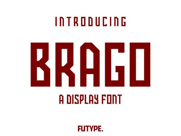 Brago: The Premium Display Font for Bold Web Design