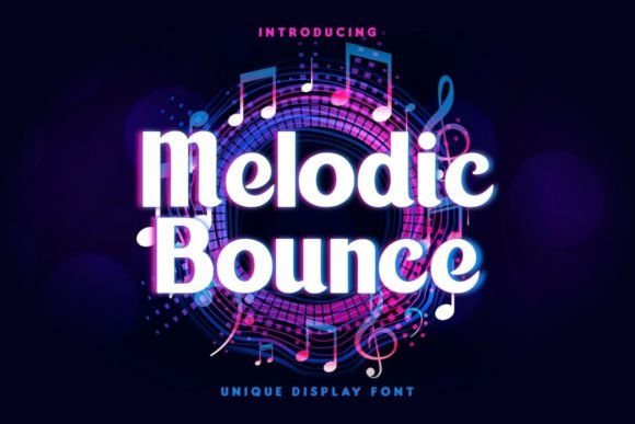 Bringing Rhythm to Branding with the Melodic Bounce Typeface