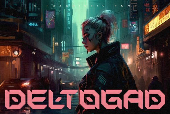 Deltogad: The Future-Ready Typeface for Bold Brand Identity