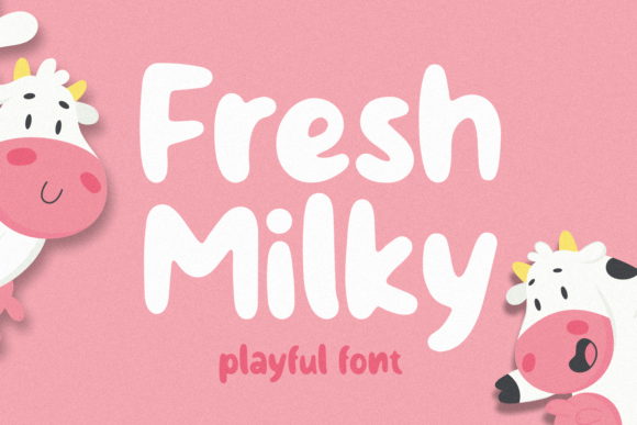 Fresh Milky: The Handwritten Typeface That Transforms Small Business Branding