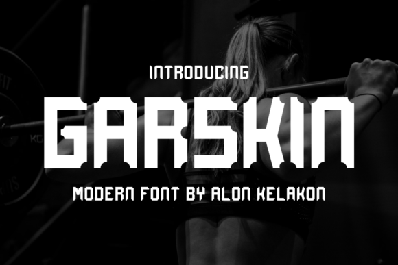 Garskin: The Bold Display Font for Handmade Product Brands