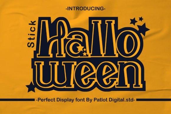 Halloween Stick: A Display Typeface for Festive Branding