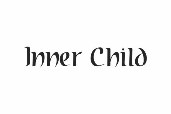 Inner Child Typeface: A Bold Display Font for Web Design