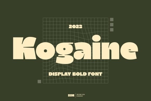 Kogaine: The Bold Display Font for Handmade Brands
