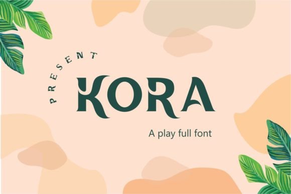 Kora Typeface Review: A Tropical Display Font for Bold Branding