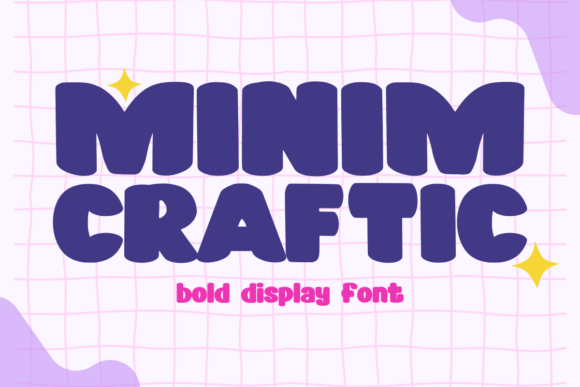 Minim Craftic: The Bold Display Typeface for Modern Digital Brands