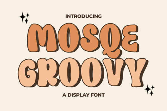 Mosqe Groovy: The Playful Display Font for Modern Web Design