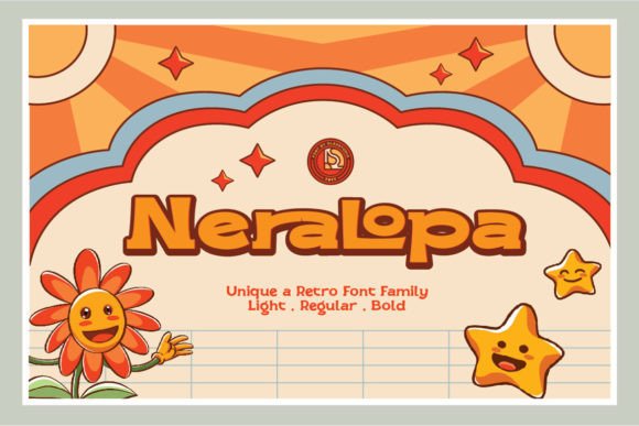 Neralopa: A Retro Display Typeface for Modern Web Design