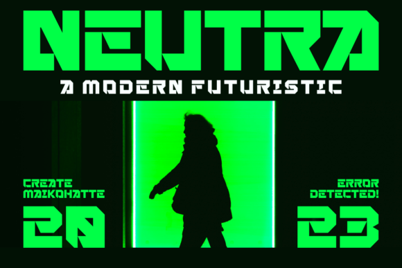 Neutra: The Futuristic Typeface for Modern Business Branding