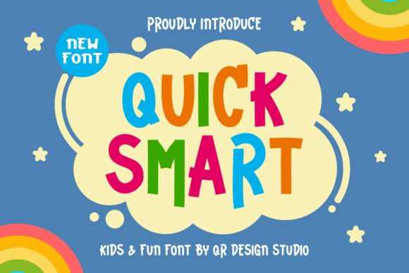 Quick Smart: The Playful Typeface for Modern Editorial Design