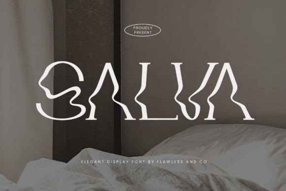 Salva: The Elegant Display Typeface for Polished Brand Identity