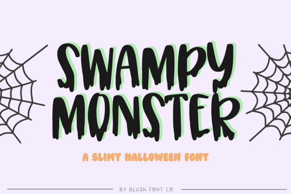 Spooky Style: Using the Swampy Monster Typeface for Seasonal Crafts